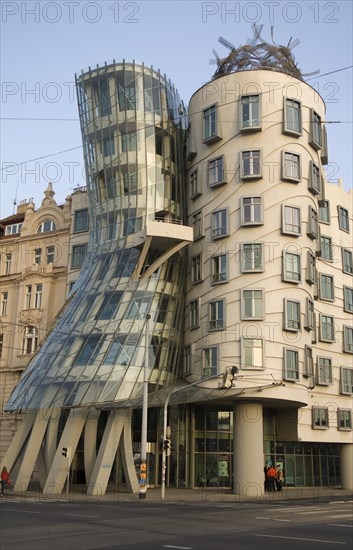 The dancing house, Prague