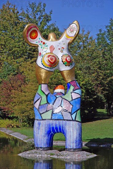 "The Poet and his Muse" by Niki de Saint Phalle