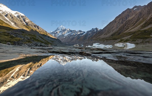 Sunrise reflection