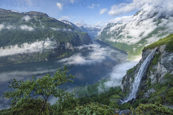 Waterfall Gjerdefossen