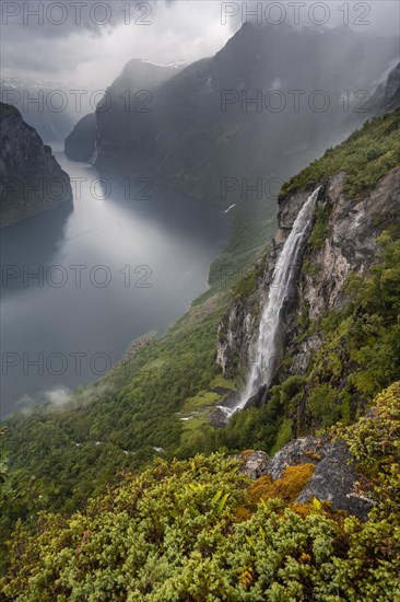 Waterfall Gjerdefossen