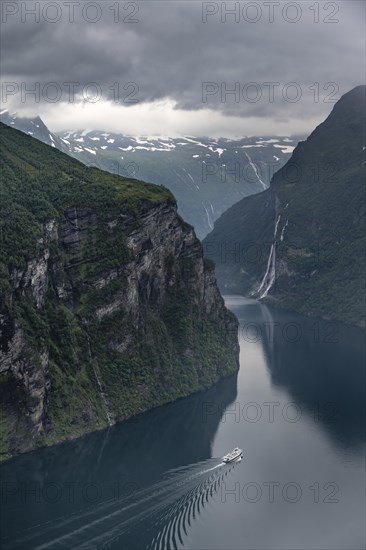 View at Ornesvingen viewpoint