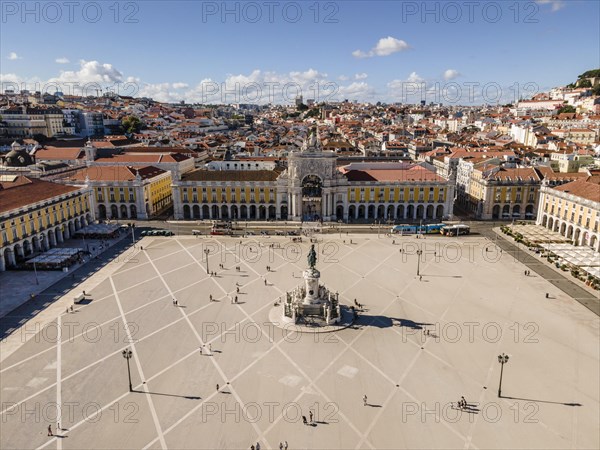 Square in center of Lisbon