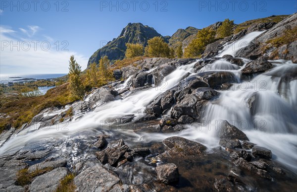 Waterfall near Sorvagen