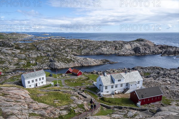 Houses of the Lindesnes lighthouse