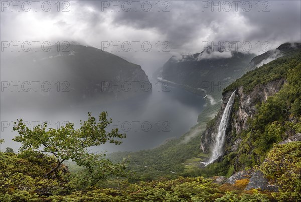 Waterfall Gjerdefossen