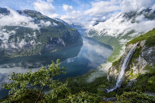 Waterfall Gjerdefossen