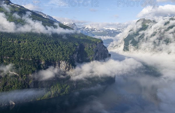 View at Ornesvingen viewpoint