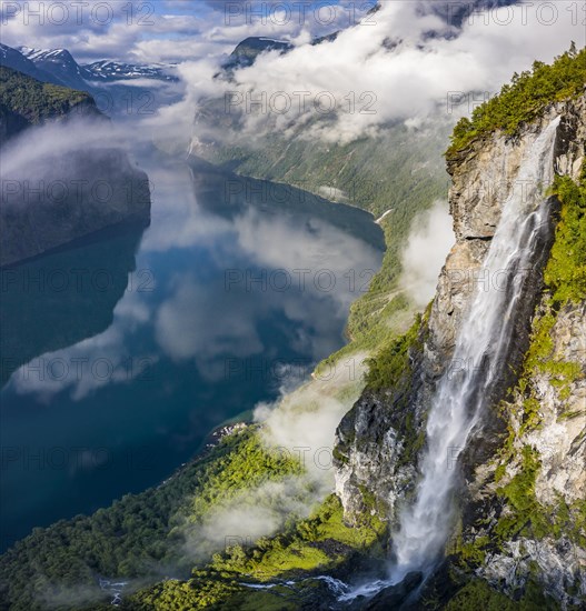Waterfall Gjerdefossen