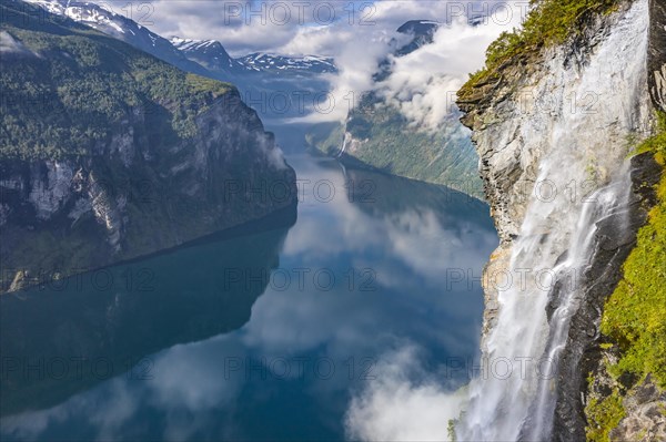 Waterfall Gjerdefossen