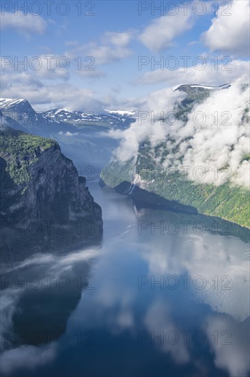 View at Ornesvingen viewpoint