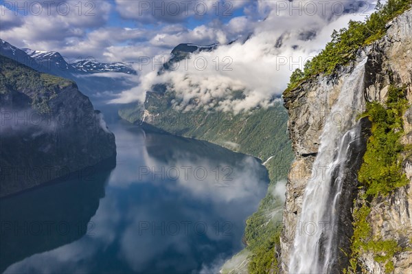 Waterfall Gjerdefossen