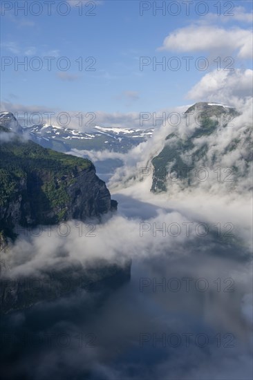 View at Ornesvingen viewpoint