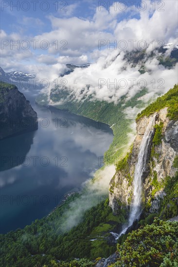 Waterfall Gjerdefossen