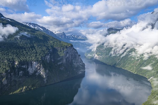 View at Ornesvingen viewpoint