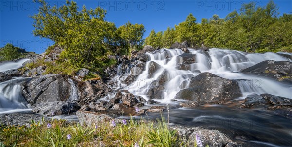 Waterfall at Sorvagen