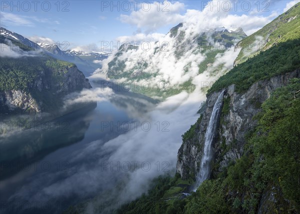 Waterfall Gjerdefossen