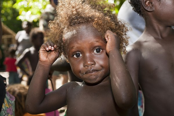 Children on Telina Island