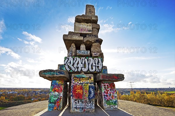 Graffiti on the sky stairs