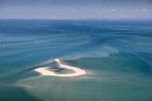 Aerial view of Moreton Bay