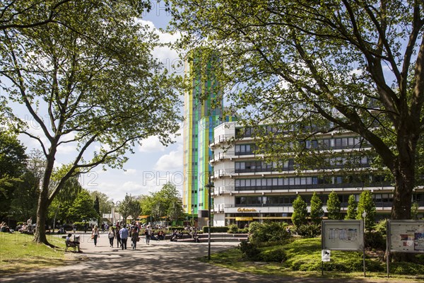 The campus of the University of Duisburg-Essen DUE