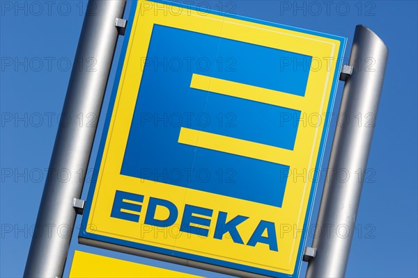 Edeka logo symbol sign supermarket food store shop