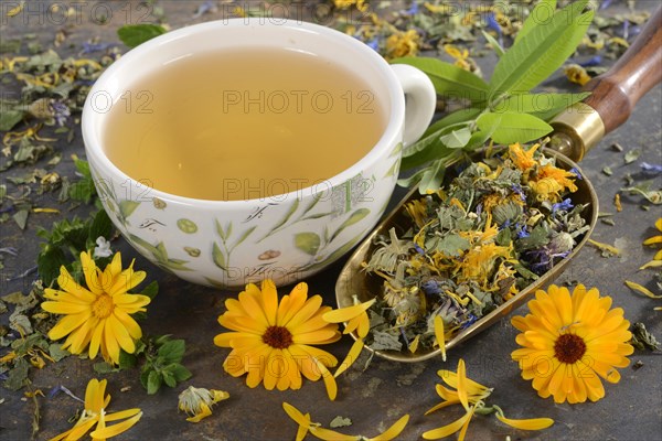 Cup herbal tea