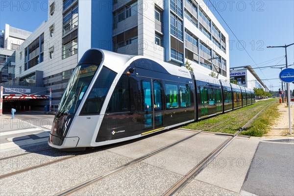 Tramway Luxtram tramway tramway public transport in Luxembourg