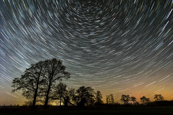 Star trails