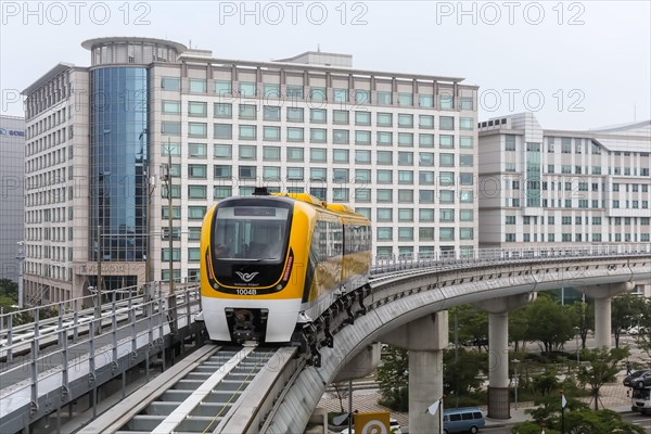 A Maglev train at Seoul Incheon Airport