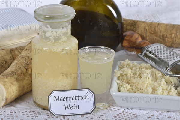 Production Horseradish wine