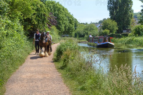 Horse barge