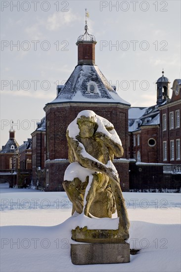 Nordkirchen Castle in winter