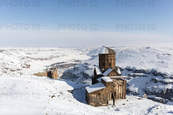 Tigran Honent's church in Ani is a ruined medieval Armenian town