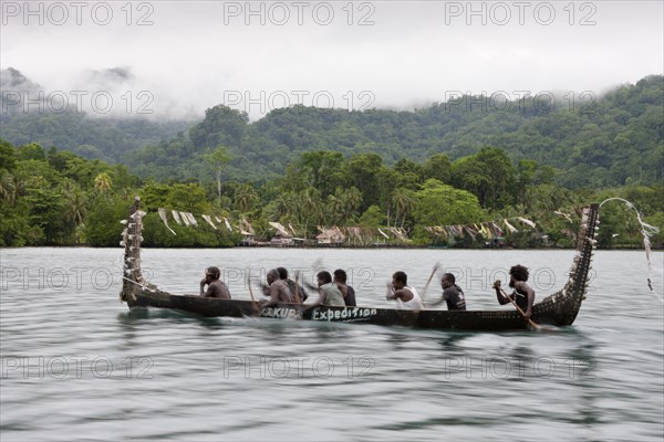 Telina Island locals greet visitors