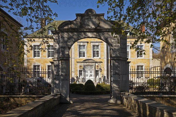 Kupferhof Rosental with bridge gate and manor house