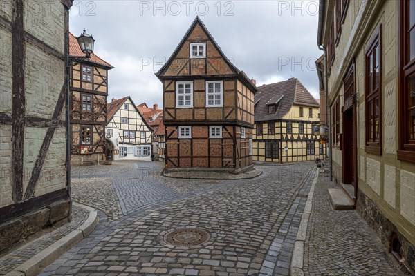 Half-timbered houses in Finkenherd