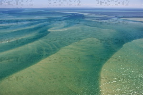 Aerial view of Moreton Bay