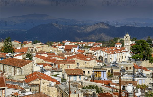 Mountain village Pano Lefkara