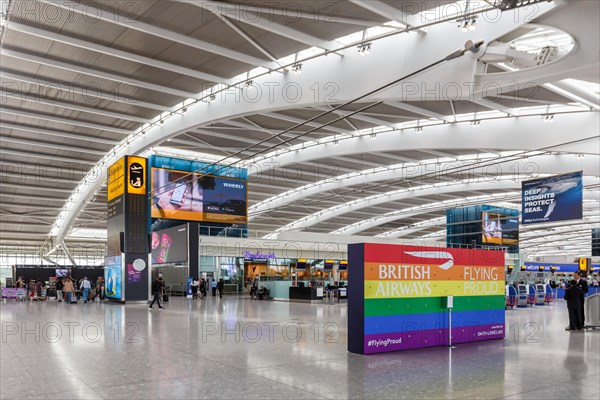 British Airways Terminal 5 at London Heathrow Airport