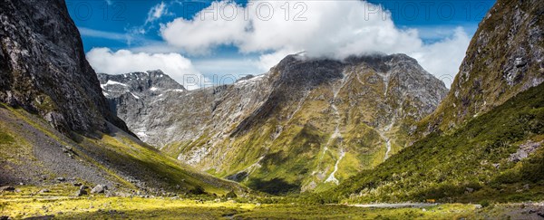 West side of Homer Tunnel