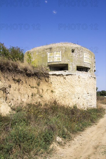 Military bunker on the beach of Obzor