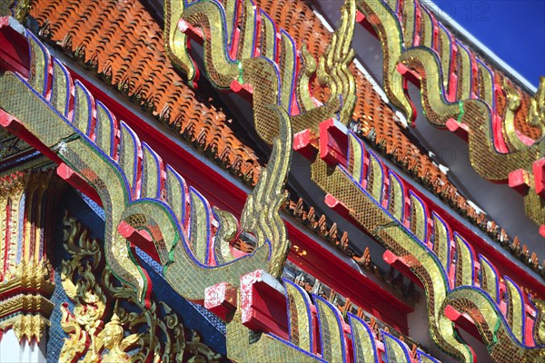 Roof ornaments and pagodas