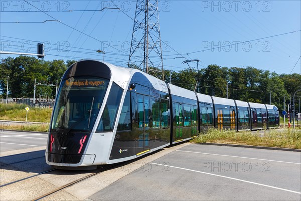 Tram Luxtram tramway tramway local transport