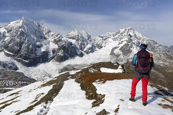 Ortler group with Koenigspitze