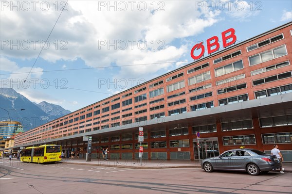 Innsbruck Central Station OeBB Austrian Federal Railways