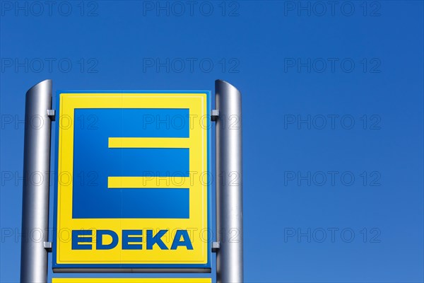 Edeka logo symbol sign supermarket food store shop