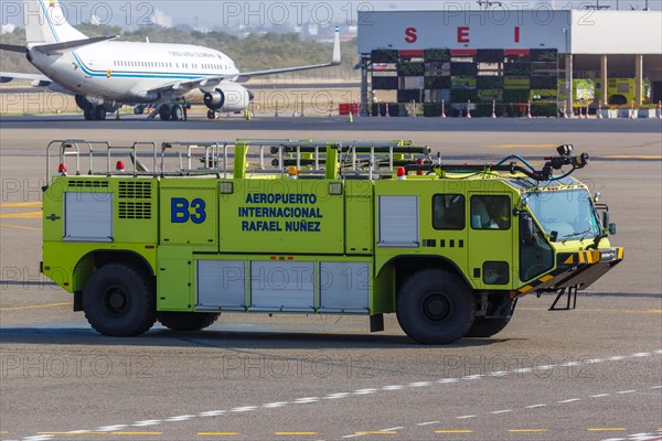 Fire Truck Cartagena Airport