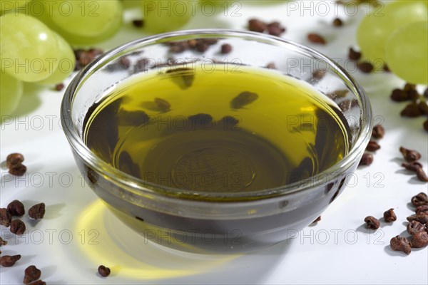 Grape seeds and grape seed oil