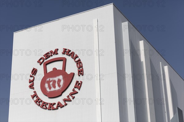 Teapot factory Duesseldorf with logo